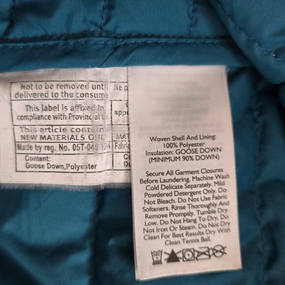 Eddie Bauer Down StormDown 800 First Ascent Puffer Jacket With Hood ski winter - Picture 7 of 8